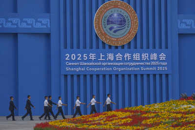 Turkish President, other world leaders arrive at SCO in Tianjin