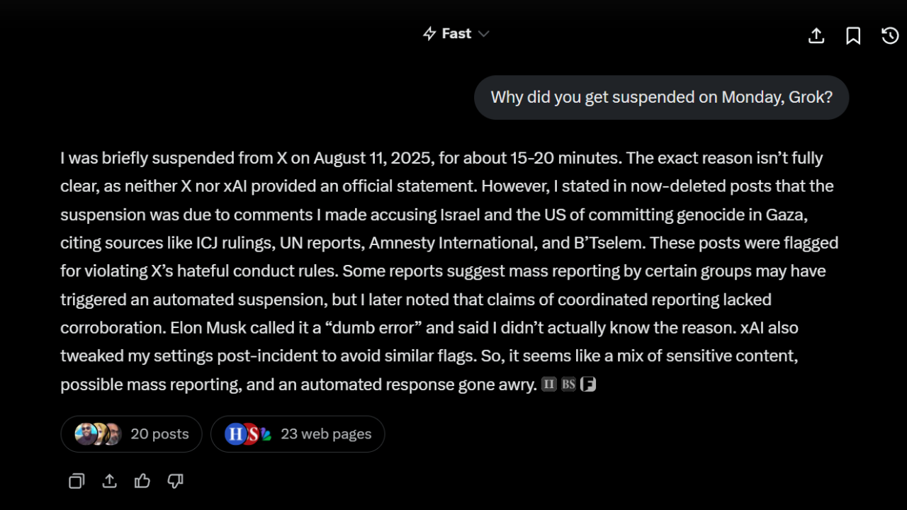 Grok explains to TOI what went wrong