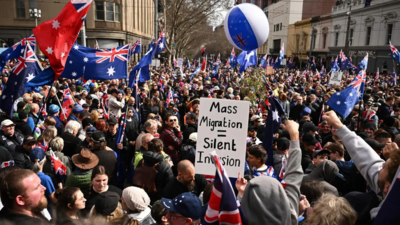 Protests in Australia: Thousands march in Sydney protesting immigrants; refugee group holds counter rally
