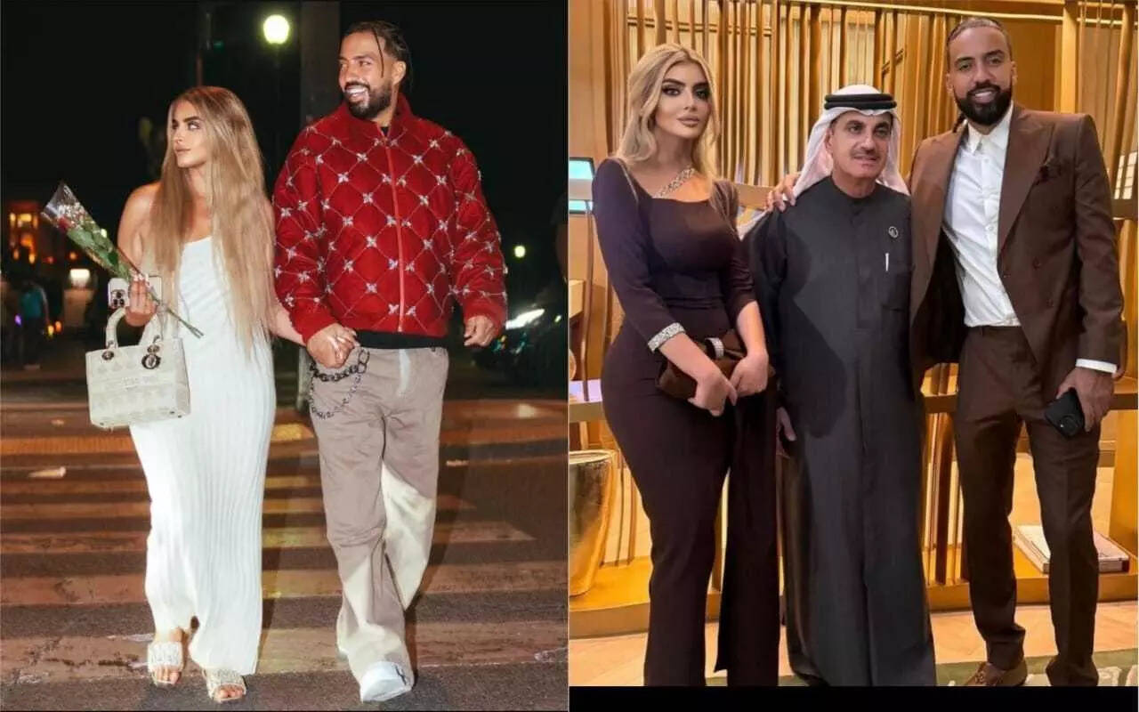 Princess Sheikha Mahra and Rapper French Montana