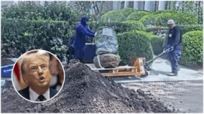 Donald Trump blasts workers for Rose Garden damage ‘We caught them, cold’: Donald Trump blasts workers for Rose Garden damage; shares video