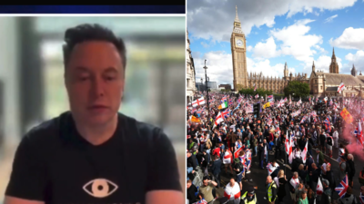 'Fight back or die': Elon Musk's strong message at UK anti-immigration protest - watch