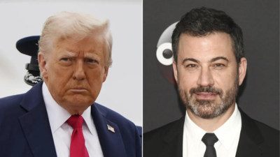 'No talent, no ratings': Donald Trump throws shade at Jimmy Kimmel show at Charlie Kirk's memorial - watch