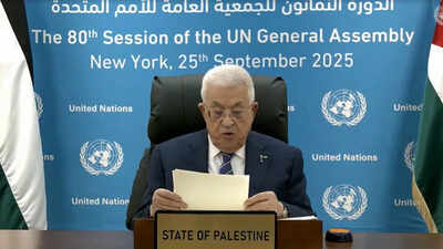 'Palestinians won't leave Gaza,' Abbas tells UN via video