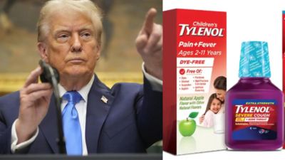 'It's not good': Donald Trump links pain reliver Tylenol's use in pregnancy to autism; Leucovorin suggested as treatment