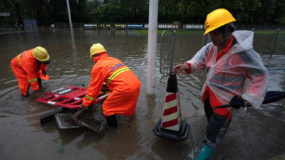 Weakened storm Ragasa pushes across China's south coast after flooding