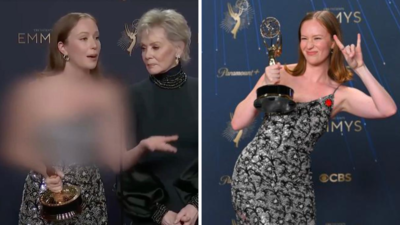 (Image credits: X @harukaawake) Applauded, then pixelated: Hamas praises Hannah Einbinder’s Emmys speech — then erases her shoulder