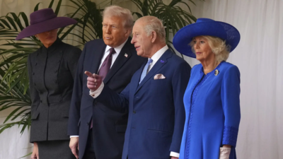 Trump’s Royal Day Out: Carriage, Guards & Red Carpet In Windsor | King Charles Stuns Melania Trump’s Royal Day Out: Carriage, Guards & Red Carpet In Windsor | King Charles Stuns Melania