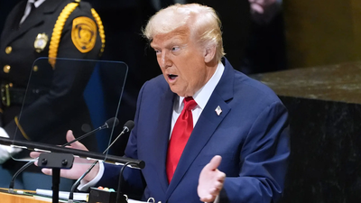 'Shariah Law In UK': Trump's EXPLOSIVE CLAIM In UN Speech; Blasts London Mayor Sadiq Khan 'Shariah Law In UK': Trump's EXPLOSIVE CLAIM In UN Speech; Blasts London Mayor Sadiq Khan