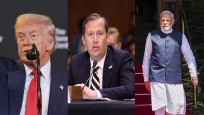 Donald Trump, Sergio Gor, PM Narendra Modi (File - agencies) 'Trump goes out of his way to compliment Modi': Sergio Gor reflects on India-US ties; claims he 'goes after other leaders'