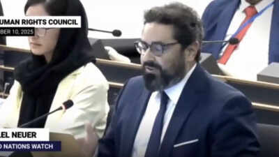 'Another state sponsor of terror': Human rights lawyer Hillel Neuer takes only  4 seconds to roast Pakistan at UN