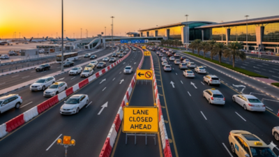 Dubai International Airport warns of traffic delays at Terminals 1 and 3 from September 5–7 due to nearby road works/Representative Image Dubai travel alert: DXB warns of lane closures near terminals 1 and 3 from September 5 to 7, expect delays