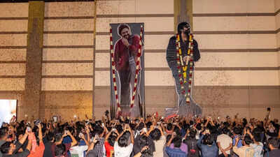 Pawan Kalyan's cutouts were unveiled at a Dallas theater hall on the occasion of his 'OG' release. 'Indians getting bad name': Video of Pawan Kalyan fans dancing in Dallas over OG release viral amid H-1B row