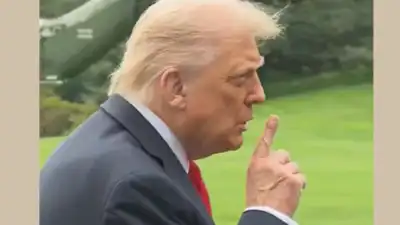 ‘Quiet!’: Donald Trump snaps at Australian reporter over wealth question; tense exchange caught on camera