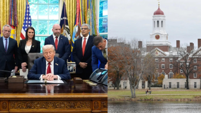 ‘Reached a deal with Harvard’: Trump claims $500 mn settlement; AI trade schools in focus