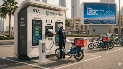UAE: Dubai to deploy battery swapping stations for e-bike deliveries