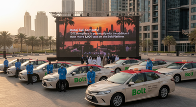 Dubai just leveled up its ride-hailing game. Nearly 10,000 taxis, all bookable in seconds. Dubai just super-sized its taxi game: Nearly 10,000 cabs now a tap away