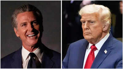 ‘That’s what REAL MANLY MEN do’: Gavin Newsom mocks Donald Trump’s escalator mishap; calls UNGA episode a ‘disgrace’