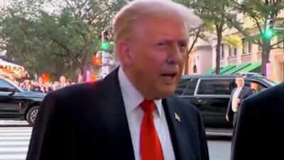 ‘Not my signature, not how I speak’: Trump dismisses Epstein birthday book claims as ‘waste of time’; watch