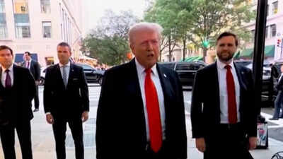 ‘Very, very safe city’: Trump visits Washington restaurant for dinner amid federal police crackdown; watch