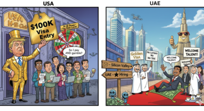 $100K for an H-1B Visa to work in the US? Why the UAE now makes more sense than ever