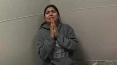 Video of an Indian woman caught red-handed shoplifting at a Target store in US has gone viral. 'She's a regular': Indian woman caught red-handed while shoplifting at Target store in viral video; gasps as cops quiz