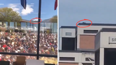 Assassin caught on cam? Video shows shadowy figure on rooftop; speculation swirls after Charlie Kirk shooting