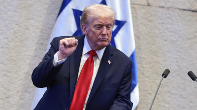‘Nailed it at the Knesset!’: Trump’s speech in Israel draws both praise and ire — here’s how social media reacted