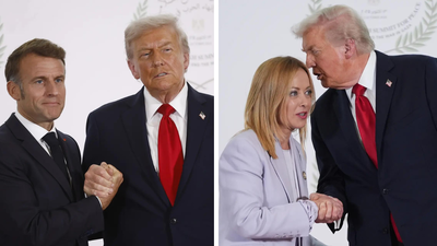 From Macron to Meloni: 5 world leaders who experienced the 'Trump treatment' at the Gaza summit