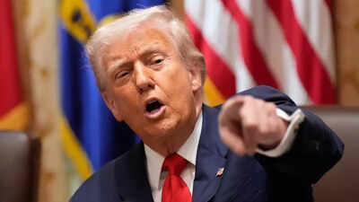 'Not allowed to break that': Donald Trump scolds cameraman over near-miss with 400-year-old White House mirror — Watch