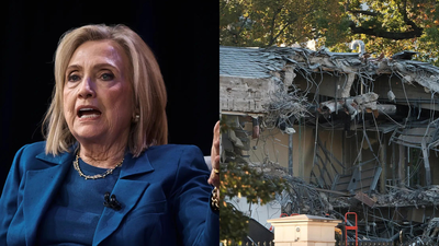 'He’s destroying your house': Hillary Clinton slams Donald Trump over White House demolition for new ballroom