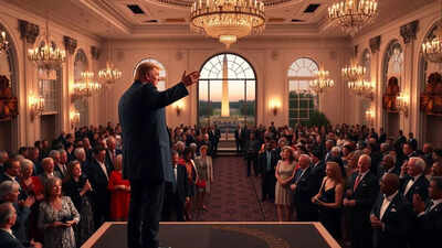 AI-generated image From Google to Apple: Who’s funding Donald Trump’s $250 million White House ballroom dream?