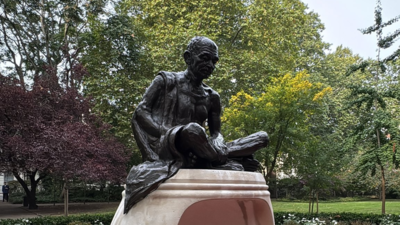 'Gandhi statue restored': London monument repaired after vandalism; UK envoy hails it as 'fabric of India-UK friendship'