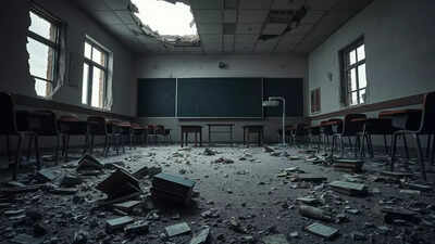 Representative Image (AI-generated) Pakistan: 4 students injured in bomb explosion inside school in Khyber Pakhtunkhwa; toy bomb discovered in classroom