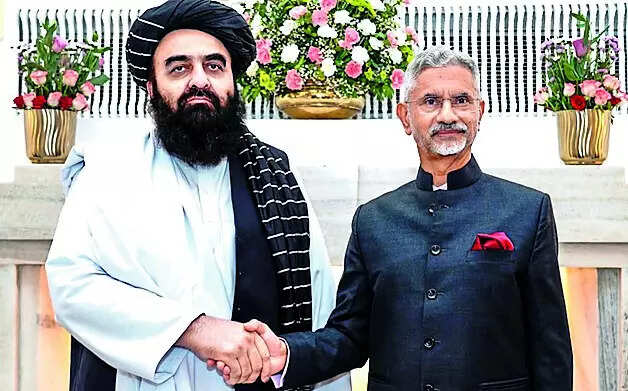 Amir Khan Muttaqi, Foreign Minister of the Islamic Emirate of Afghanistan (Taliban)/External affairs minister S Jaishankar
