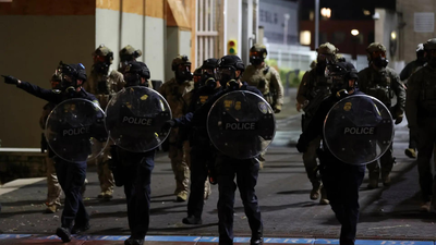 AP file photo ‘Trying to wreak havoc’: Portland ICE office endures 'nightly attacks' for over 100 nights; officers threatened, doxxed