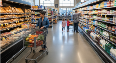 Quirky, nostalgic, and delightfully confusing — UAE’s desi grocery stores blend humor, heritage, and homesickness into every “Proudly Indian” product / Illustrative image generated by AI Bollywood Pickles & Gandhi Tea: Inside the crazy, wild world of desi grocery stores in UAE