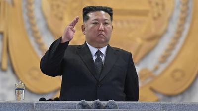 Photo credit: AP North Korea parade: Is Kim Jong Un stronger than ever?