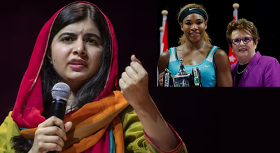 How Malala is using Serena Williams and Billy Jean King to make sports more inclusive