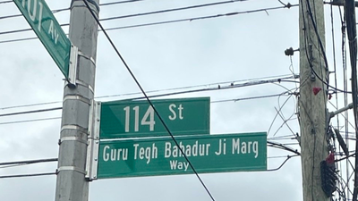 New York City pays tribute to Sikh community, renames street after Guru Tegh Bahadur; honours legacy of compassion and justice