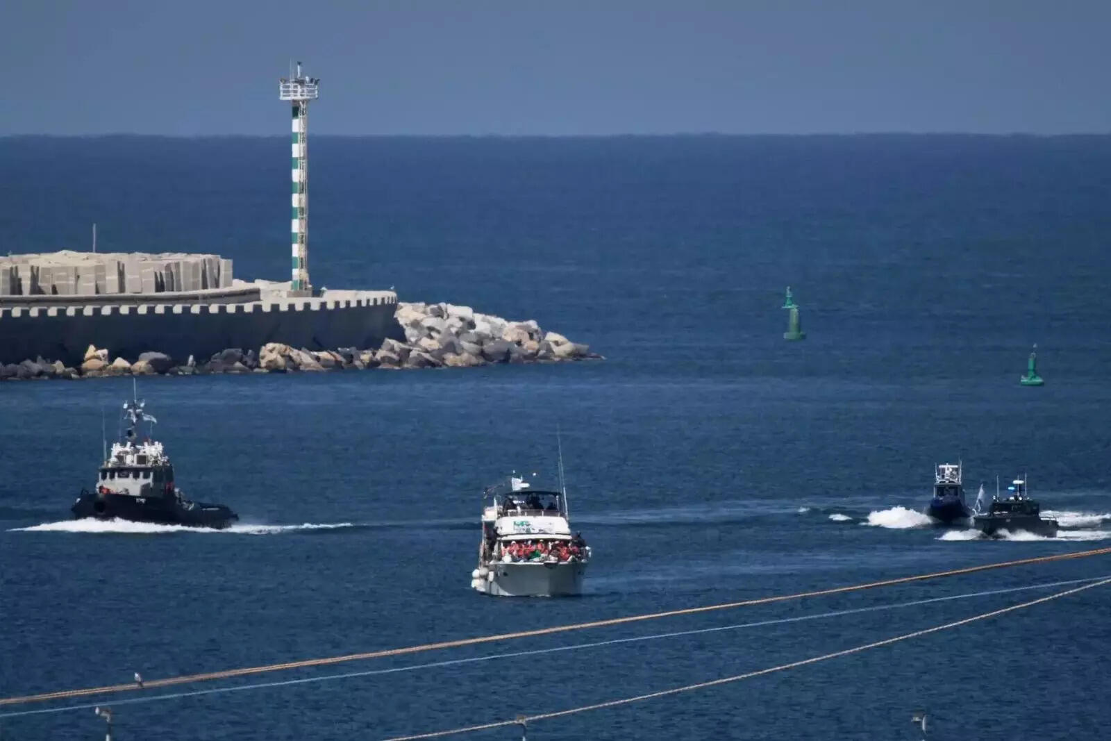 Photos show widespread protests after Israeli forces intercept Gaza-bound flotilla.