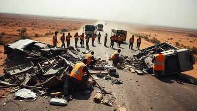 'Head-on' Uganda bus collision kills 46, police revise toll down