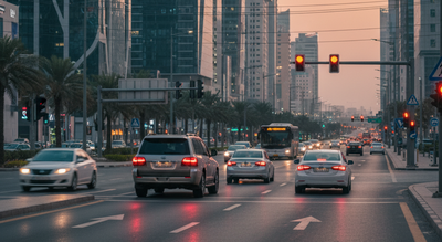 Why Saudi drivers should treat yellow lights seriously now / AI-generated Image Saudi's new traffic rule: Prepare to stop at orange light or risk SAR6,000 fine
