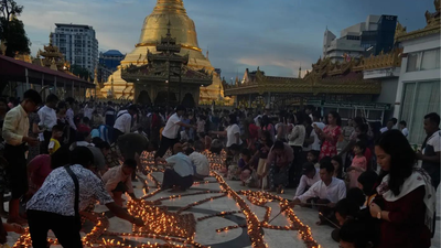 Thadingyut festival (PTI) 40 Killed, 80 injured in Myanmar: Paragliders drop bombs on Buddhist festival celebrations; children among dead