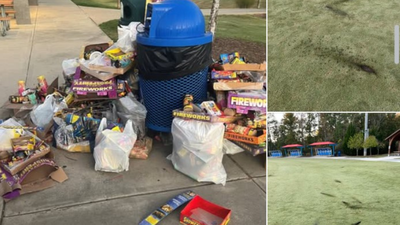 The police of Morrisville town in North Carolina posted photos of Diwali litter and how firecrackers damaged a sports ground, and asked for any information on the possible offenders. US town police seek info on 'Diwali litterer', Social media user says, 'No one complains this much about July 4'
