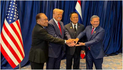 ‘We did something people said couldn’t be done’: Donald Trump oversees signing of ‘historic’ Thailand–Cambodia peace deal