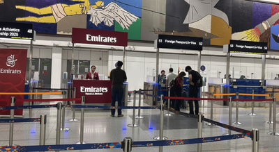 From October 1, all non-Indian nationals travelling from the UAE to India must complete the mandatory e-Arrival Card before departure/ AI image for illustrative purposes only Emirates issues advisory: What travellers from UAE to India must know about mandatory e-Arrival Card