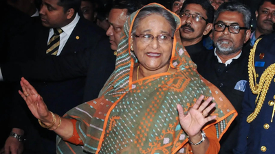 File photo: Former Bangladesh PM Sheikh Hasina (Picture credit: PTI) Bangladesh: Arrest warrants issued against Sheikh Hasina, 27 others