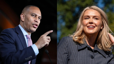 Hakeem Jeffries; Karoline Leavitt 'Stone-cold loser': Karoline Leavitt responds to Hakeem Jeffries; war of words escalates