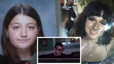 Vincent Battiloro was called out a 'murderer' on live chat when he spoke about the hit-and-run he was in that killed two teens Isabella Rose Salas (left) and Maria Niotis. 'More you chat, more I get paid from YouTube': NJ 'stalker, killer' Vincent Battiloro's chilling warning to followers after hit-and-run
